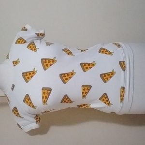 SALE $ Forever 21 Pizza Crewneck Sweater XS